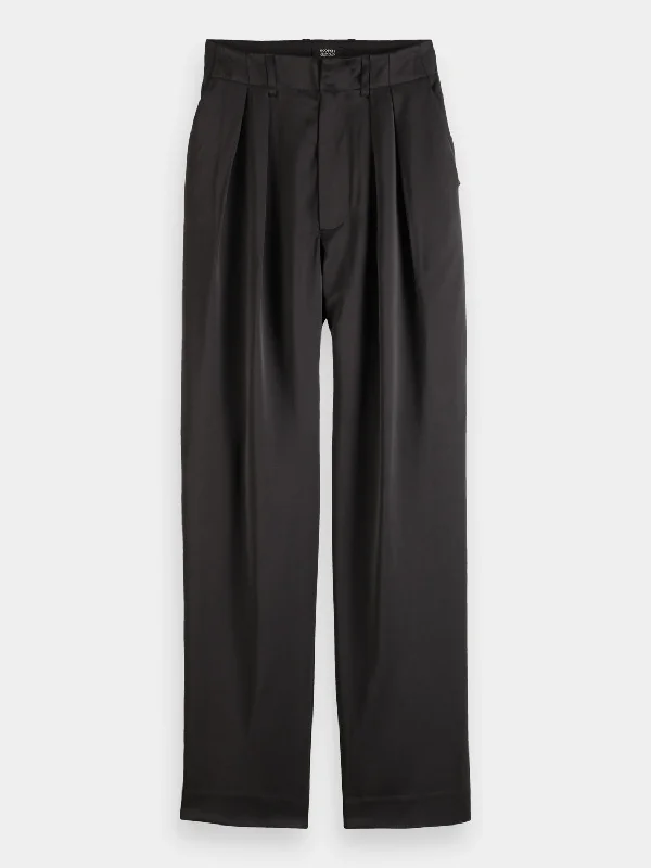 Faye high-rise tapered pants