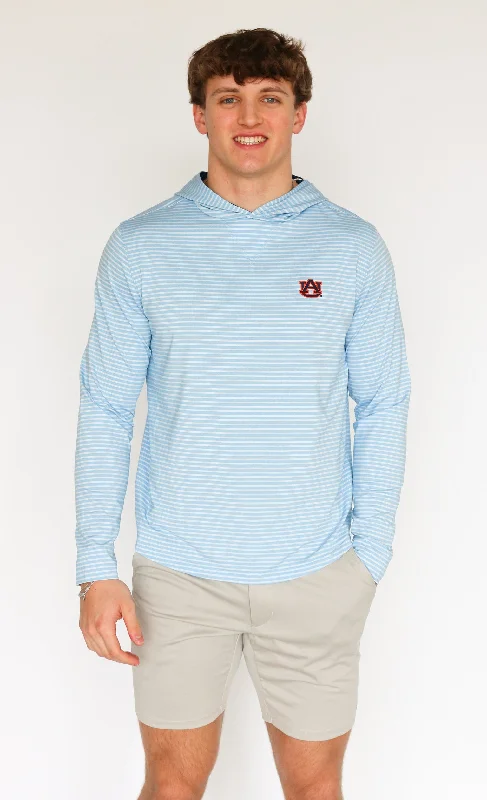 Taylor & Mick Auburn Stripe Hoodie