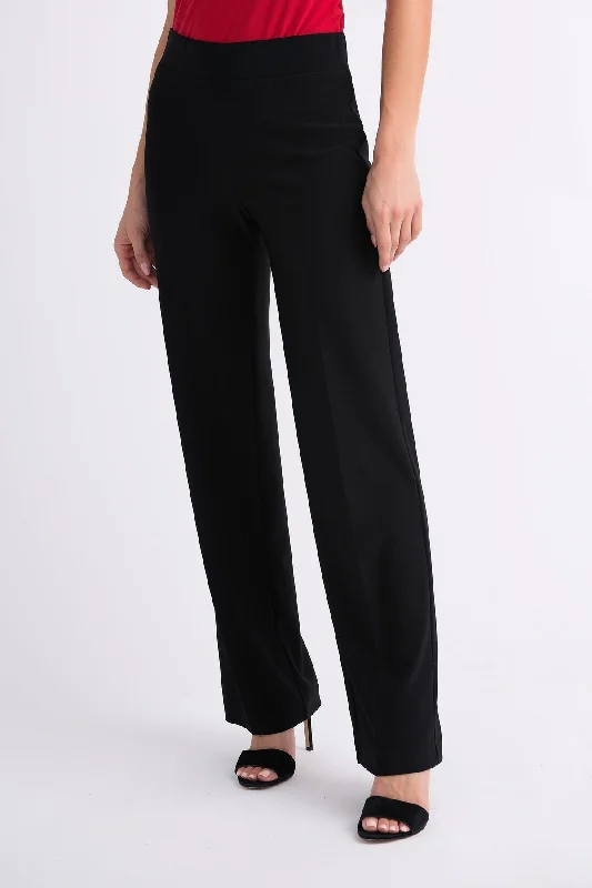 Joseph Ribkoff, 153088 Pleated Straight Leg Pant