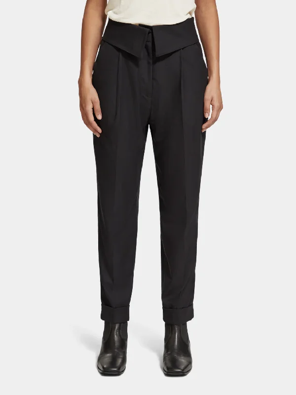 Lily high-rise tailored pants