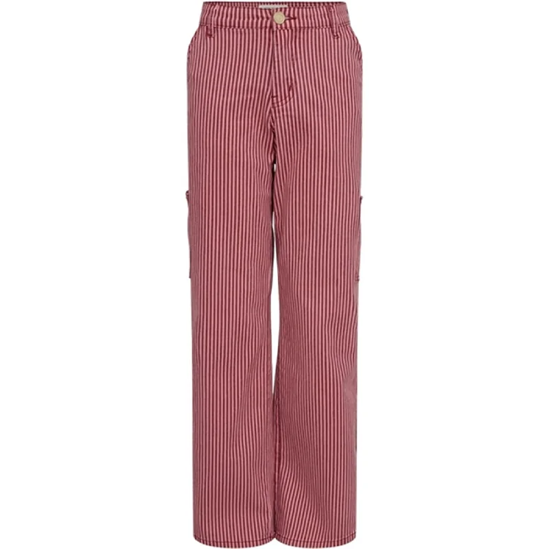 Sofie Schnoor Red Striped Pants