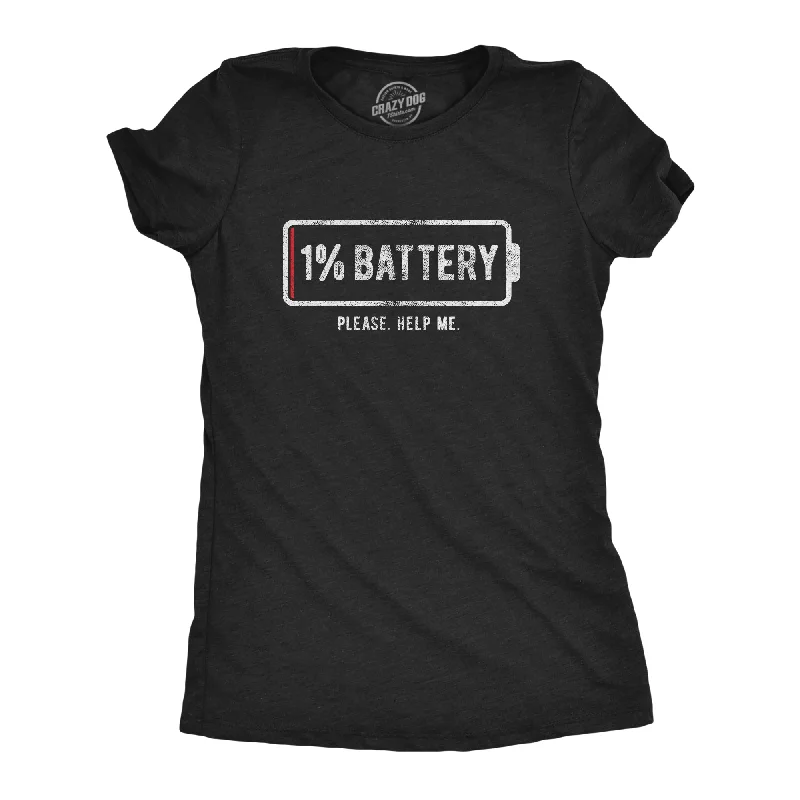 1% Battery Women's T Shirt