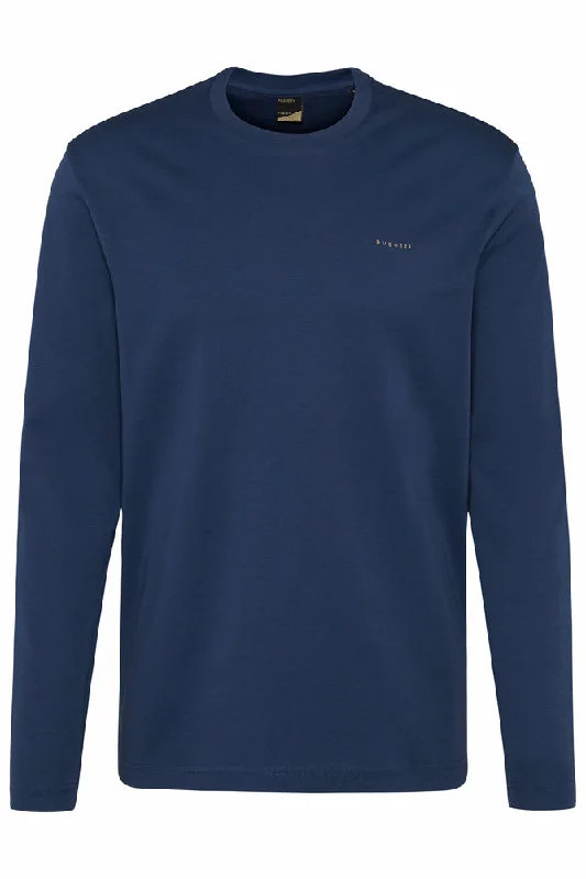 Bugatti Long Sleeve Tee Blue