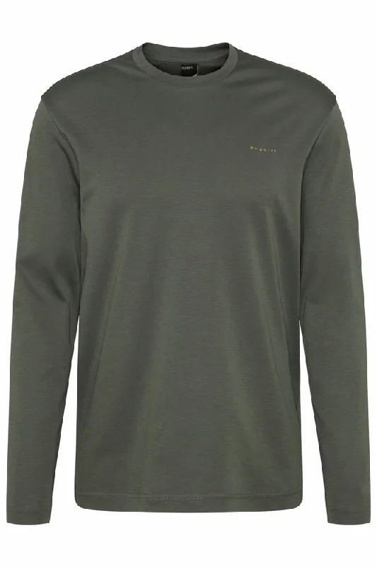 Bugatti Long Sleeve Tee Green