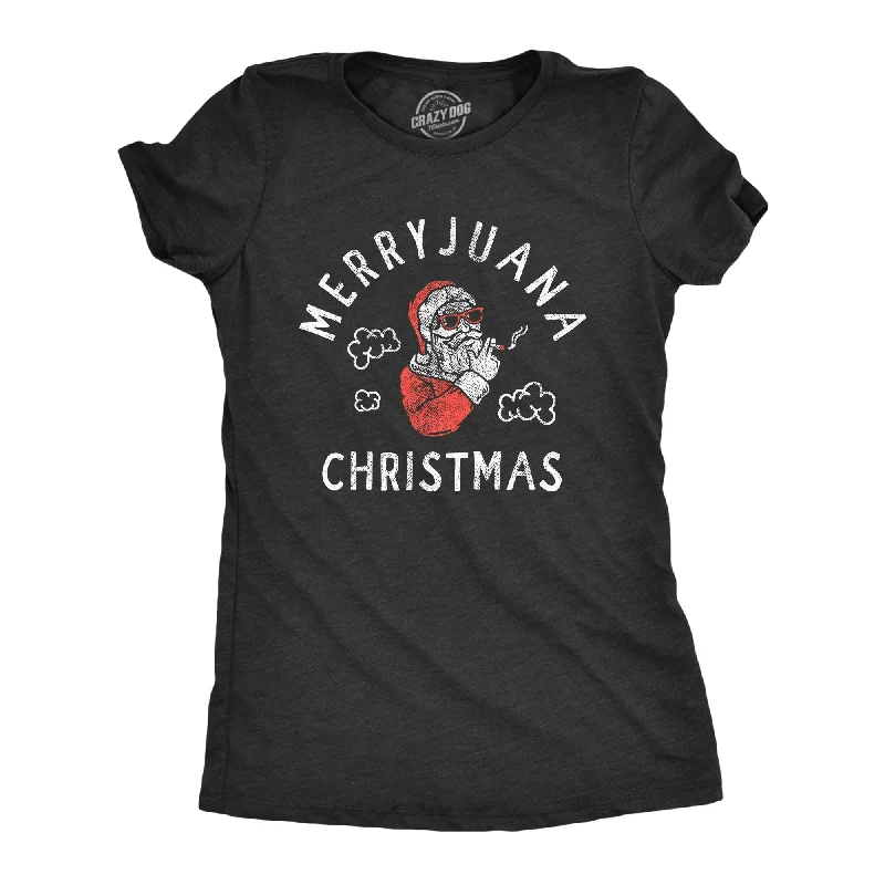 Merryjuana Christmas Women's T Shirt