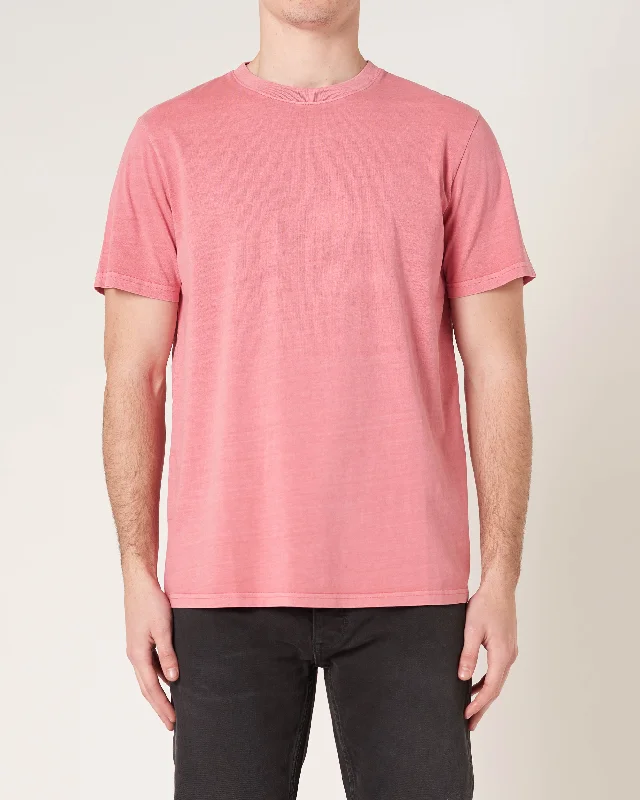 Neuw Organic Band Tee Washed Magenta