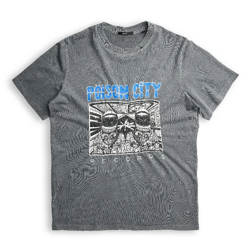 Neuw Poison City Band Tee Graphite