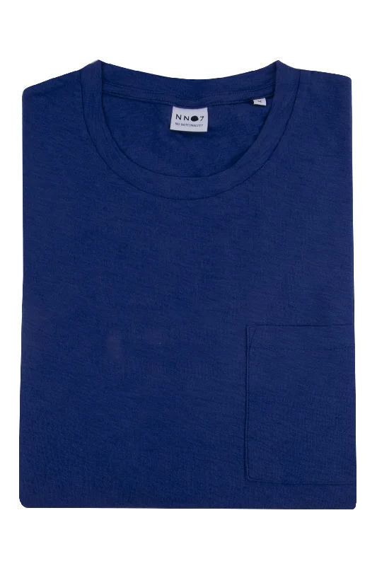 NN07 Aspen Tee Cobalt Blue