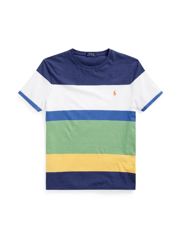 Polo Ralph Lauren Slim Fit Striped Tee Navy Stripe