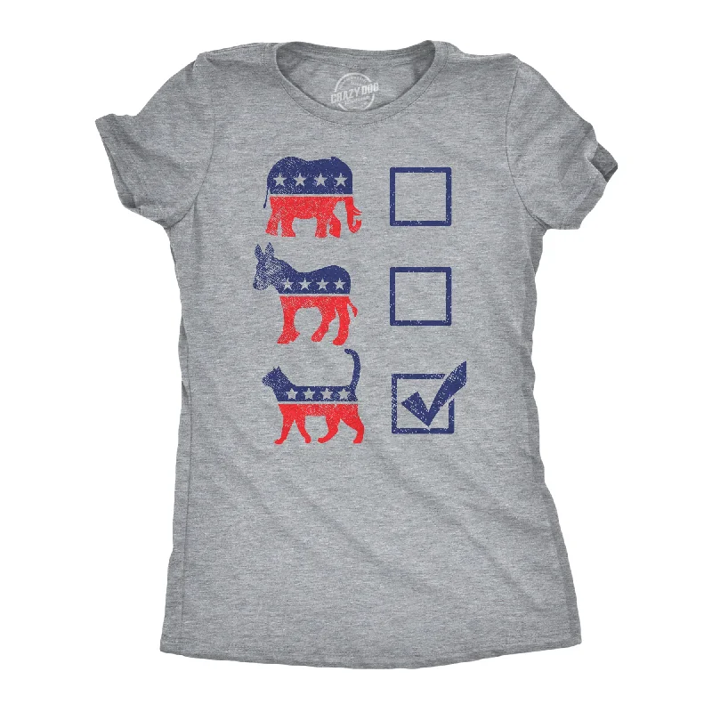 Voting Ballot Cat Women's T Shirt