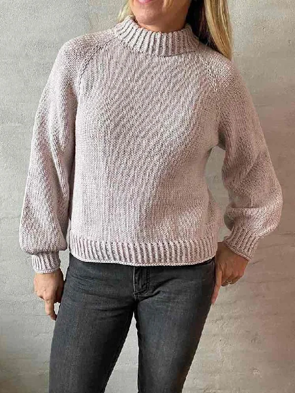 Carol sweater by Önling, No 3 + silk mohair knitting kit