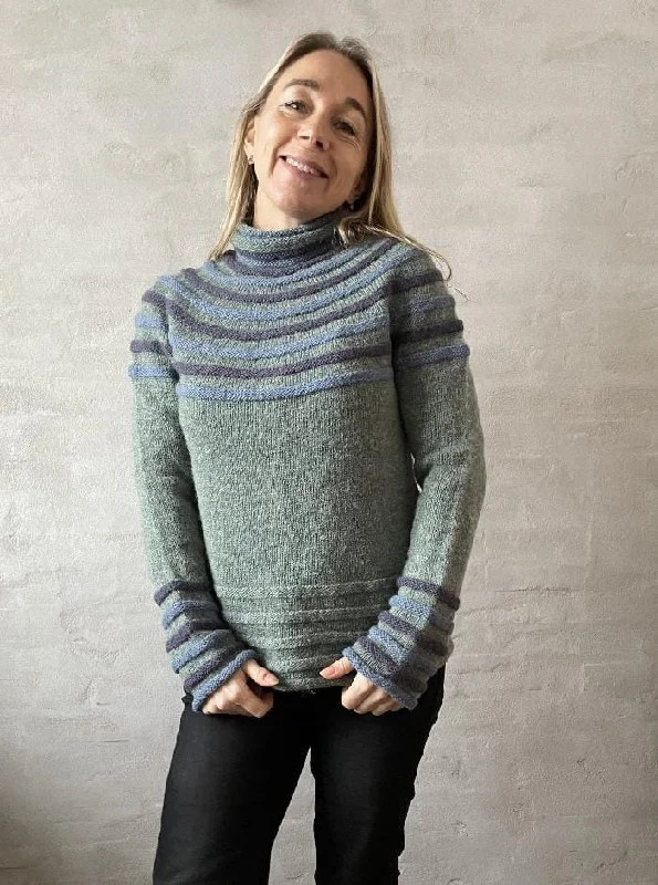 Corona sweater by Hanne Falkenberg, knitting kit