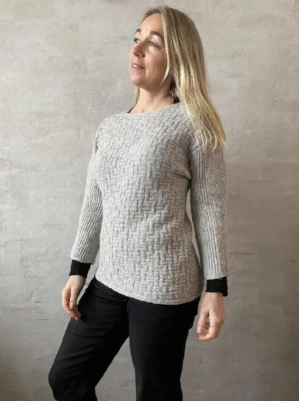 Flex sweater by Hanne Falkenberg, No 20 knitting kit