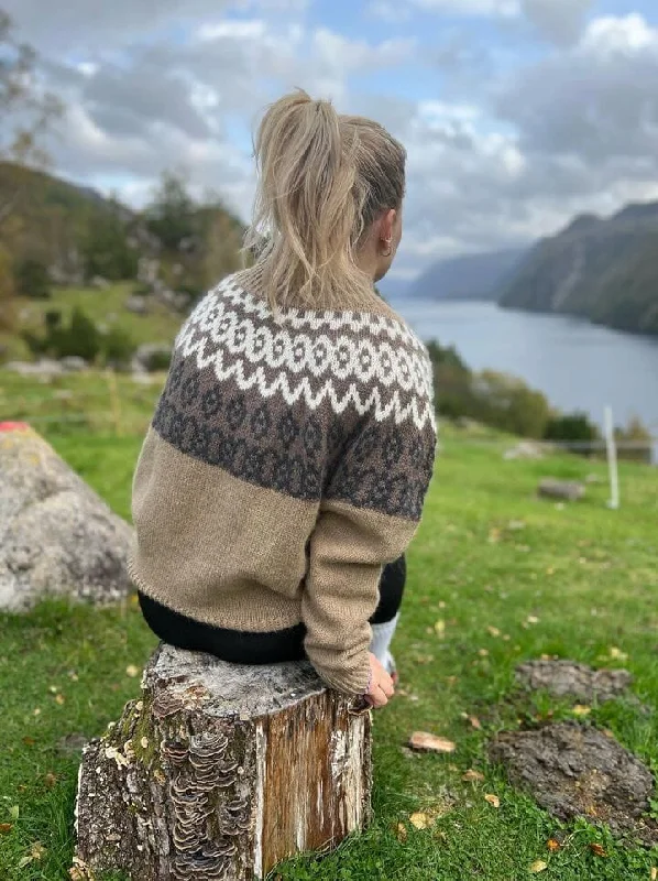 Isling Icelandic sweater by Önling, knitting pattern