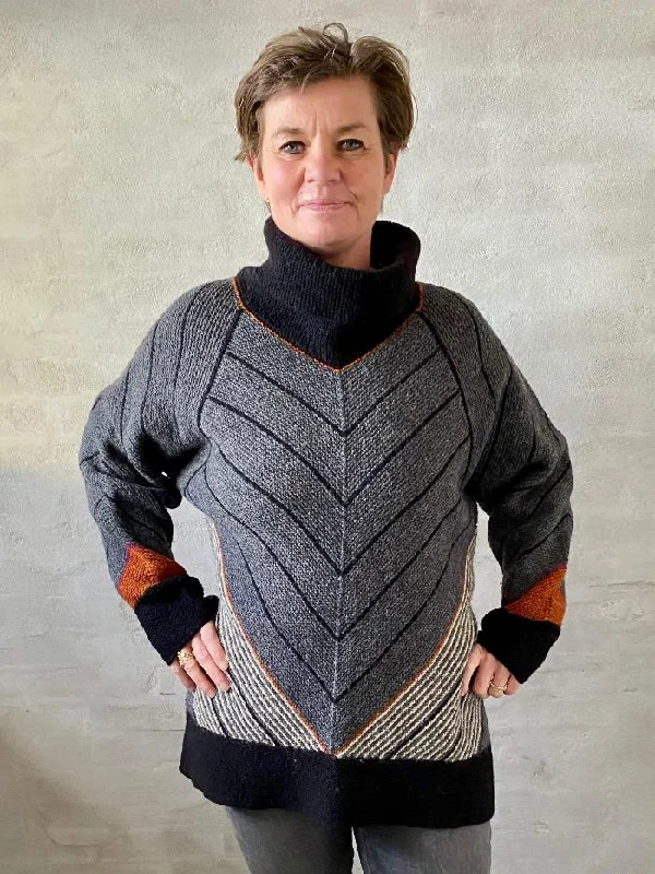 Profil sweater by Hanne Falkenberg, knitting pattern