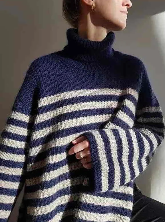 Sweater No 17 by My Favourite Things Knitwear, No 1 + silk mohair yarn kit (excl pattern)