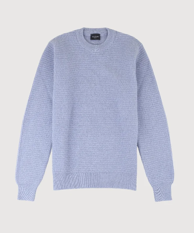 Waffle Roundneck Sweater