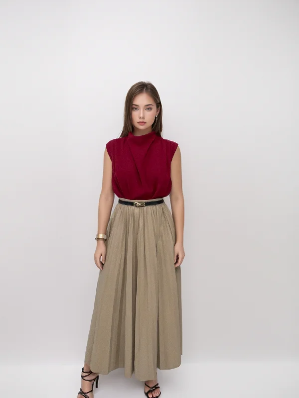 Karolyn Pleated Skirt