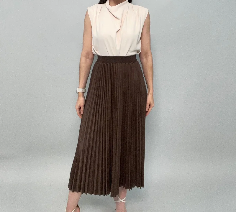 Lyanne Brown Midi Skirt