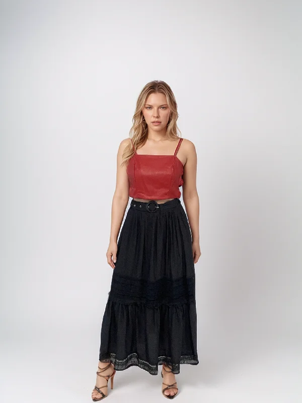 Vickie Midi Skirt