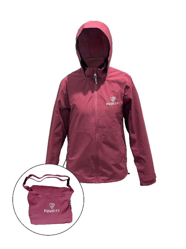 EQUIDRY | Nimbus Pack Away Jacket | Women's | Plum