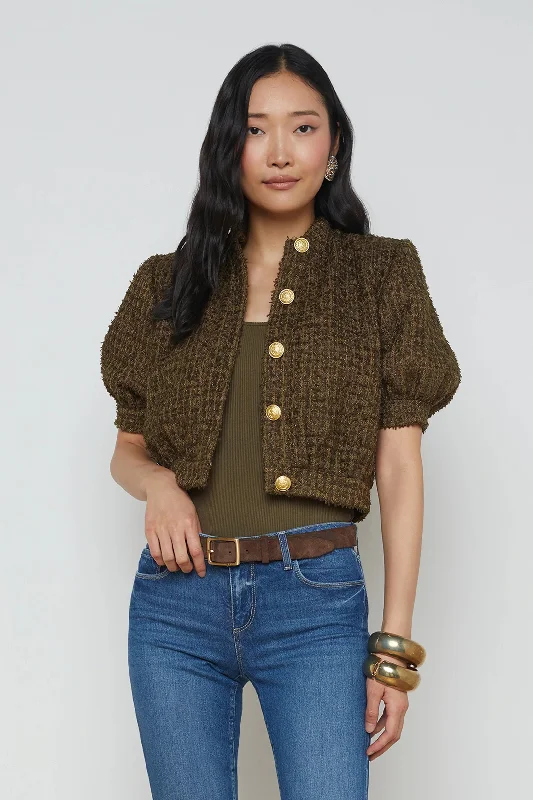 L'Agence's Cove Crop Jacket Blazer