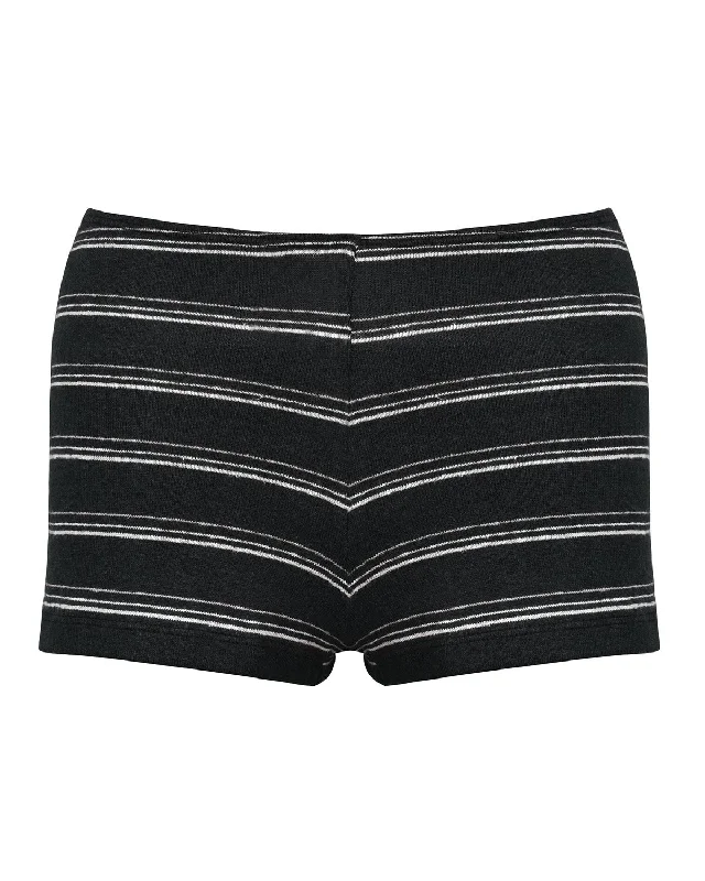 Fitted Shorts - Sea Stripe