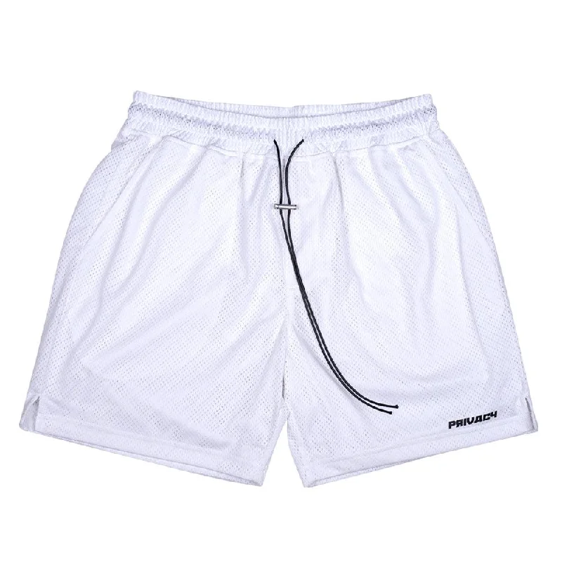 Mesh Shorts - White