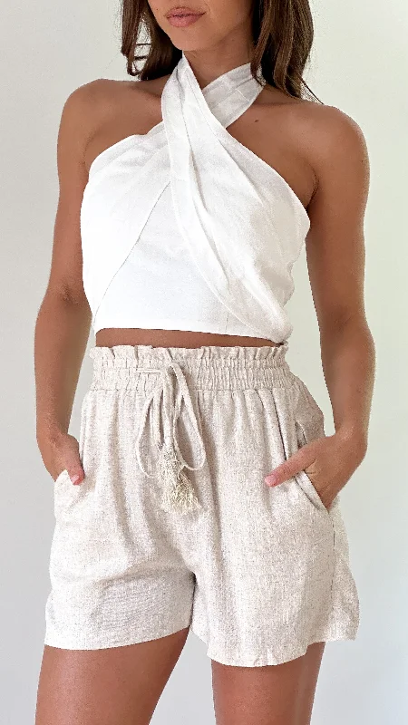 Jasmine Crop - White